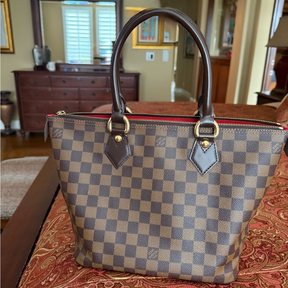 Louis Vuitton Damier Ebene Saleya PM